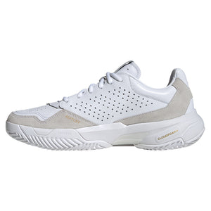 Men`s CourtJam Control 3 Premium Tennis Shoes White Footwear Adidas