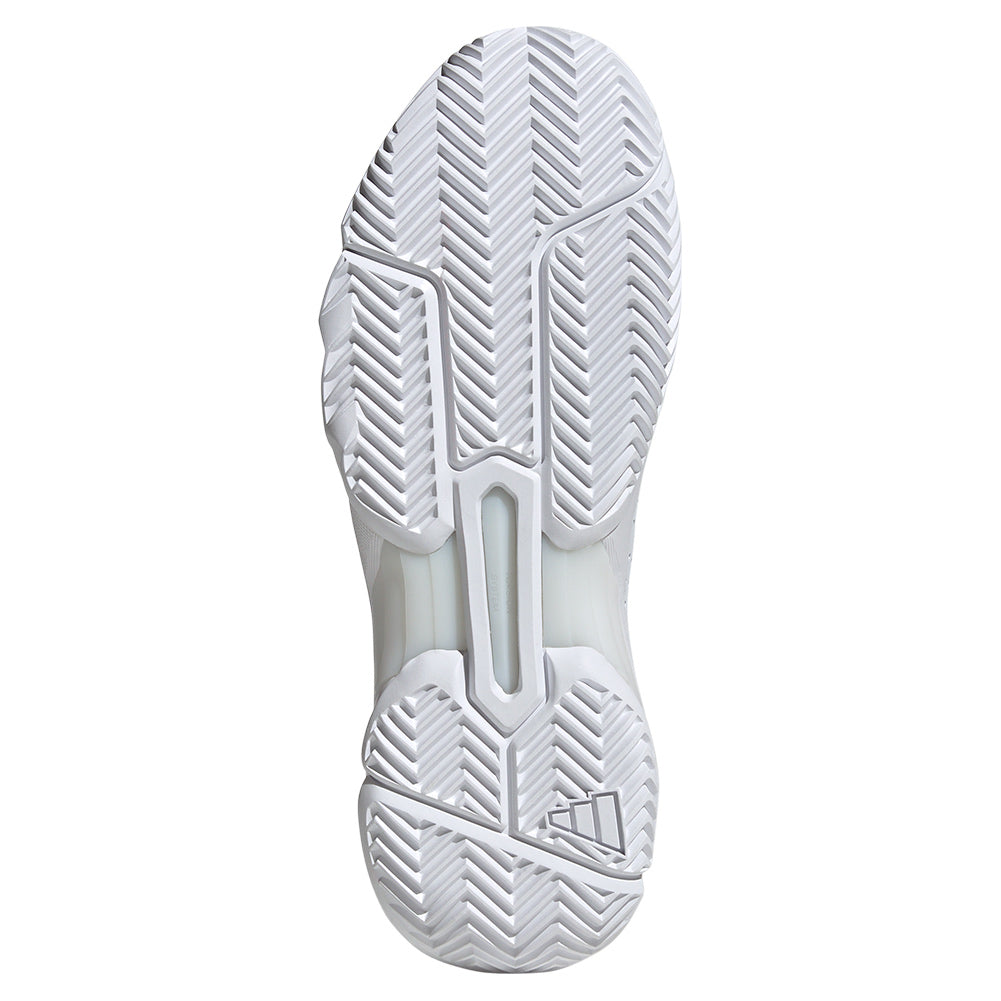 Men`s CourtJam Control 3 Premium Tennis Shoes White Footwear Adidas