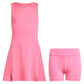 Girls' Club Tennis Dress Lucid Pink Apparel Adidas
