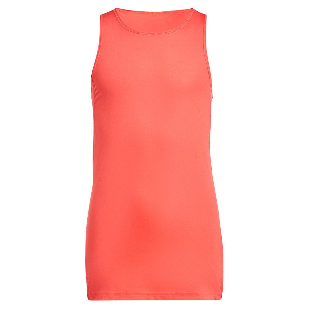 Girls' Club Tennis Tank Semi Lucid Red Apparel Adidas