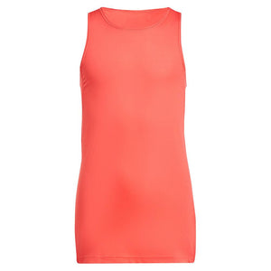 Girls' Club Tennis Tank Semi Lucid Red Apparel Adidas