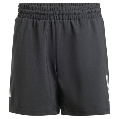 Boys' Club 3 Stripe Tennis Short Black Apparel Adidas
