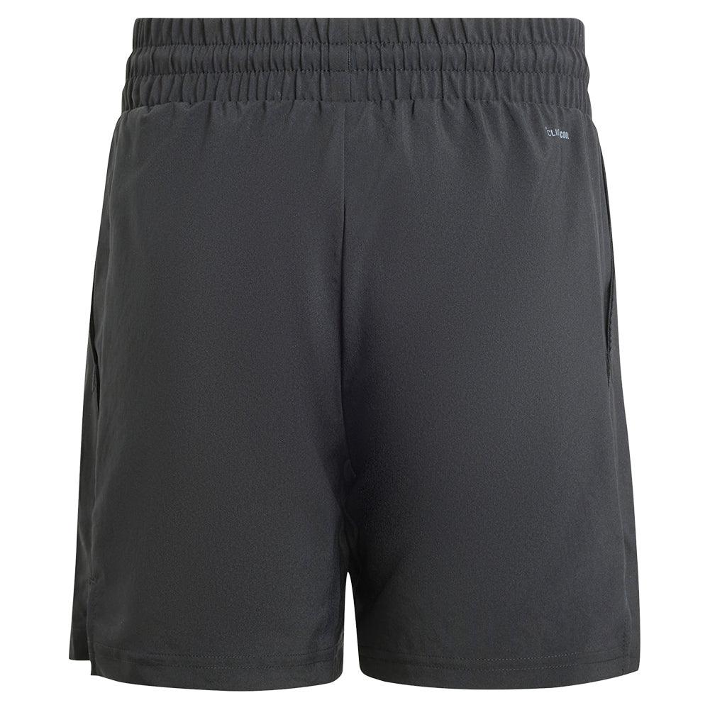 Boys' Club 3 Stripe Tennis Short Black Apparel Adidas