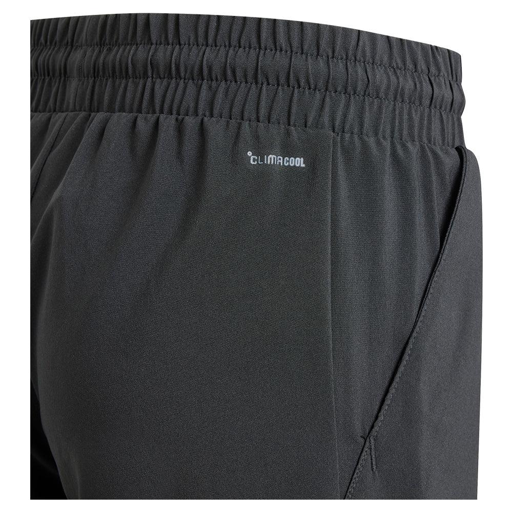 Boys' Club 3 Stripe Tennis Short Black Apparel Adidas