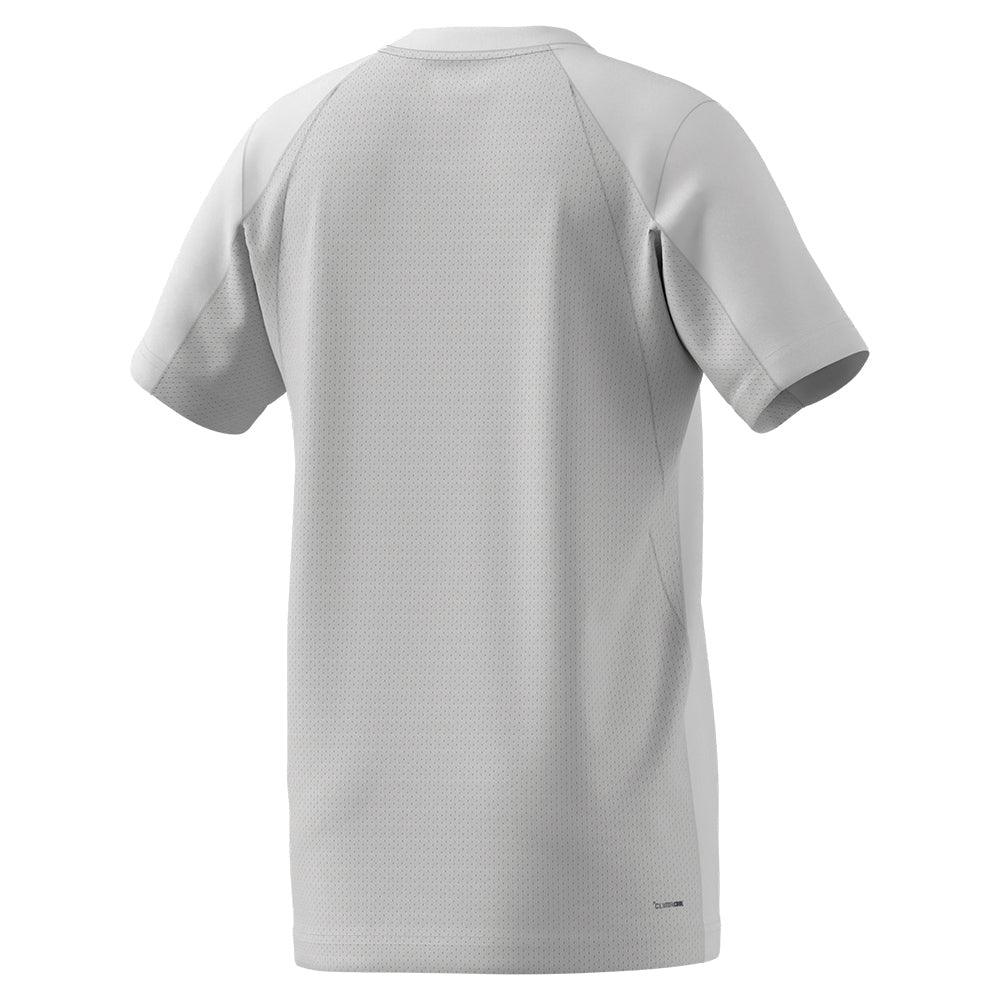 Boys' Club Tennis Top White Apparel Adidas