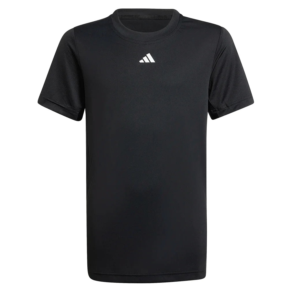 Boys' Pro Tennis Top Black Apparel Adidas