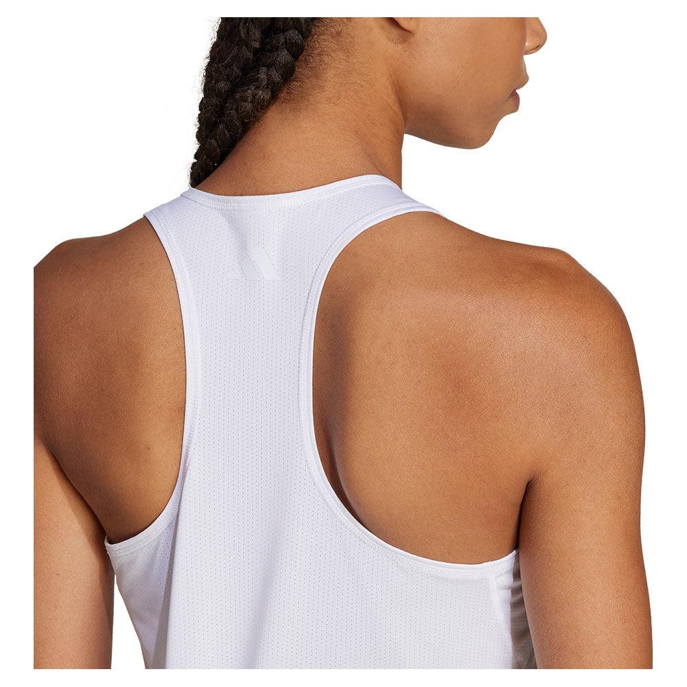 Women`s Club V-Neck Tennis Tank White Apparel Adidas