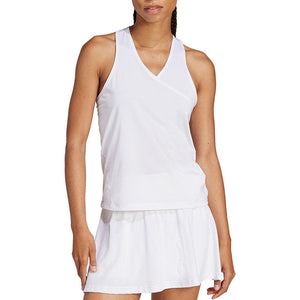 Women`s Club V-Neck Tennis Tank White Apparel Adidas