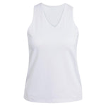 Women`s Club V-Neck Tennis Tank White Apparel Adidas