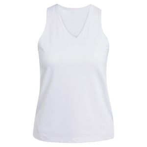 Women`s Club V-Neck Tennis Tank White Apparel Adidas