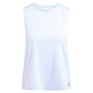 Women`s Yoga Cropped Essentials Training Tank Violet Tone Apparel Adidas