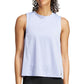 Women`s Yoga Cropped Essentials Training Tank Violet Tone Apparel Adidas