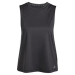 Women`s Yoga Cropped Essentials Training Tank Black Apparel Adidas