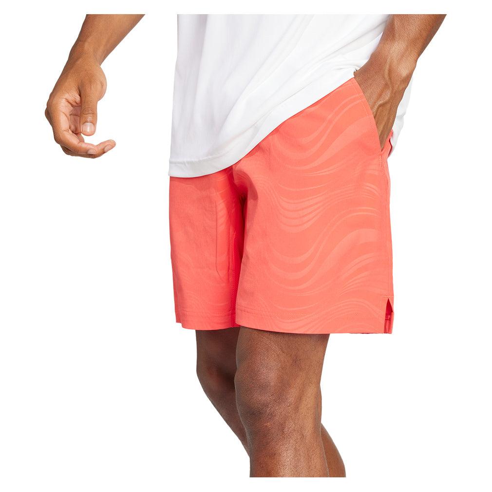 Men`s Ergo Pro Tennis Short Semi Lucid Red Apparel Adidas