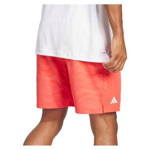 Men`s Ergo Pro Tennis Short Semi Lucid Red Apparel Adidas