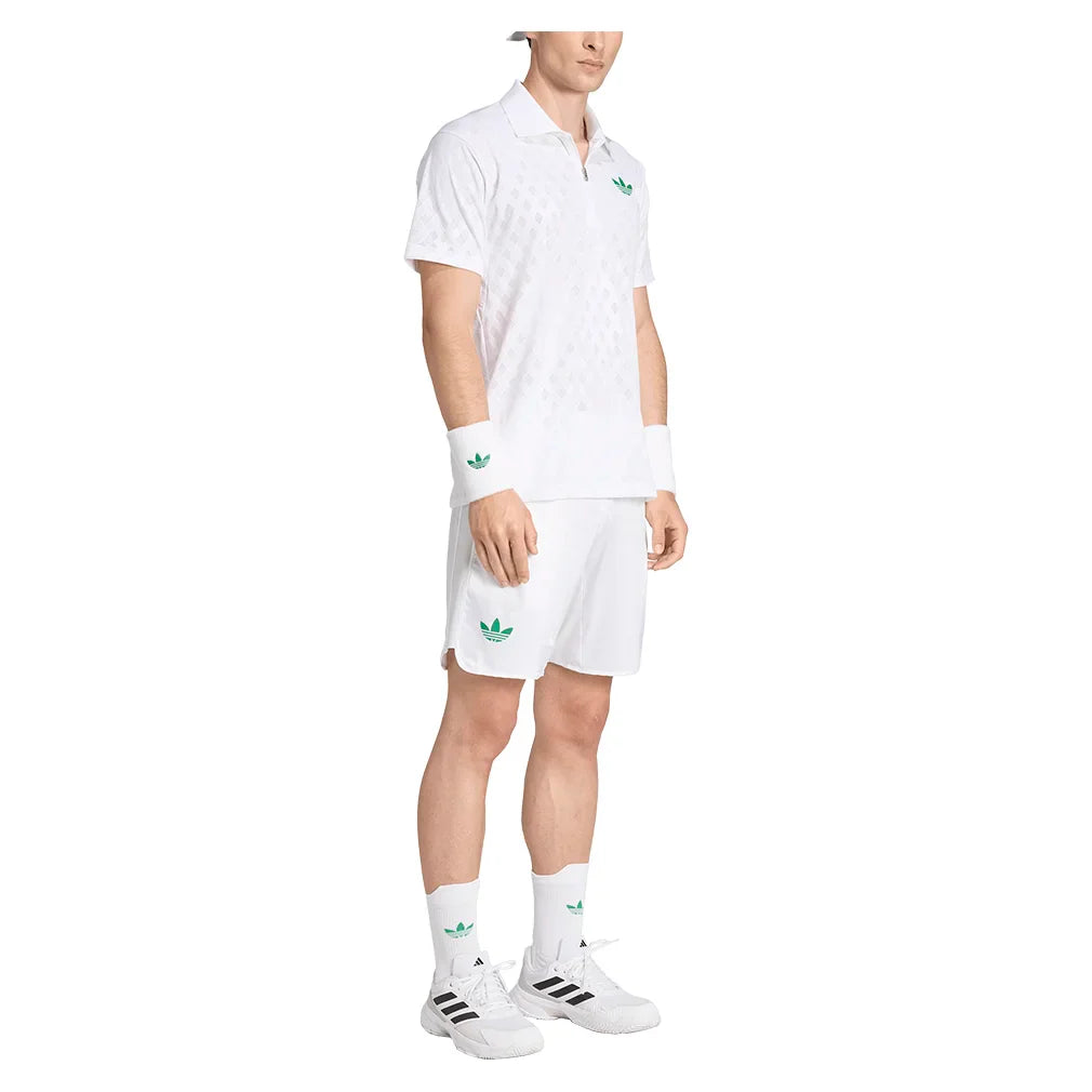 Men`s Pro Tennis Polo White Apparel Adidas