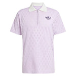 Men`s Pro Tennis Polo Powder Plum Apparel Adidas
