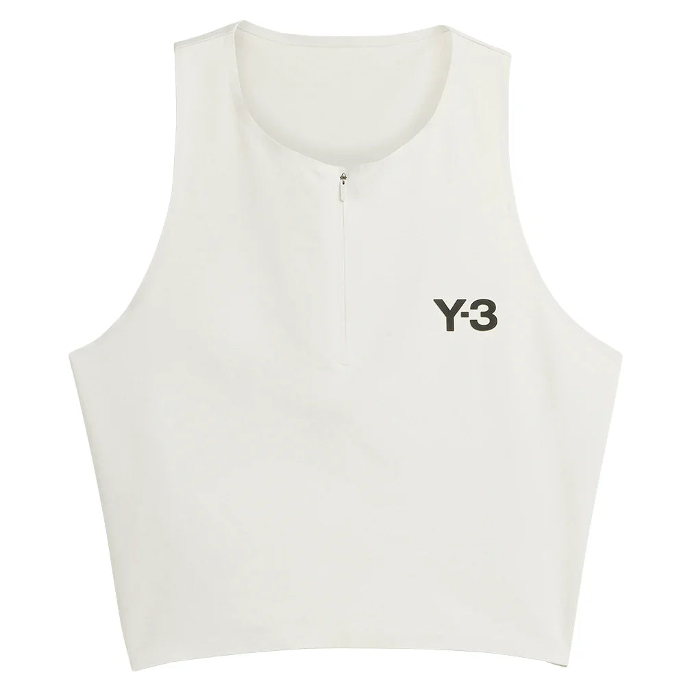 Women`s Y-3 Crop Tennis Y-Tank Orbit Grey Apparel Adidas