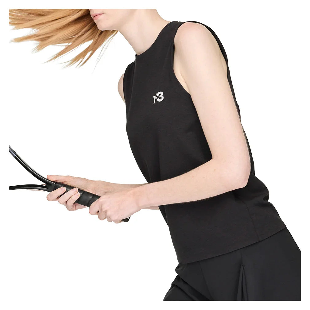 Women`s Y-3 Match Tennis Tank Black Apparel Adidas