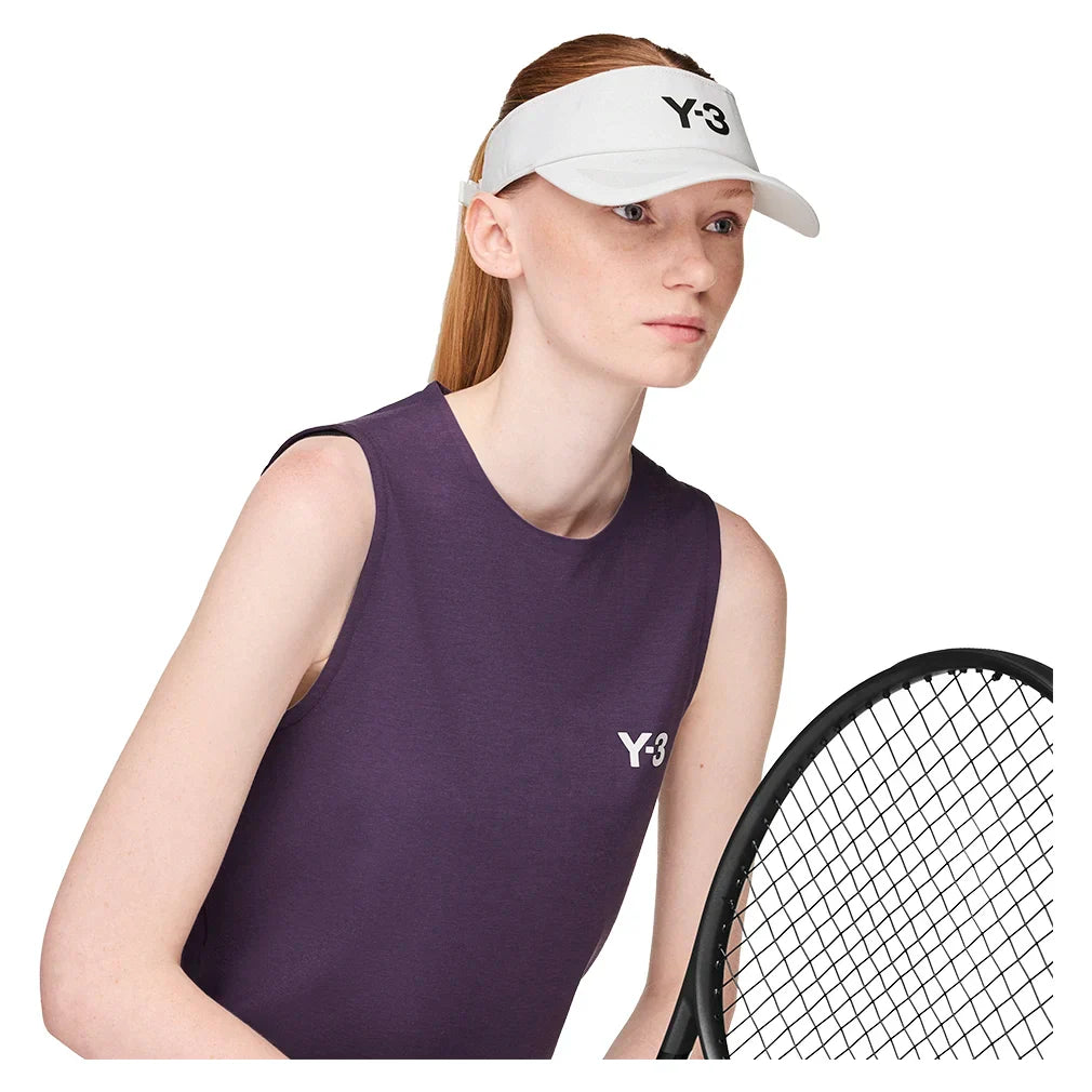 Women`s Y-3 Match Tennis Tank Aurora Plum Apparel Adidas