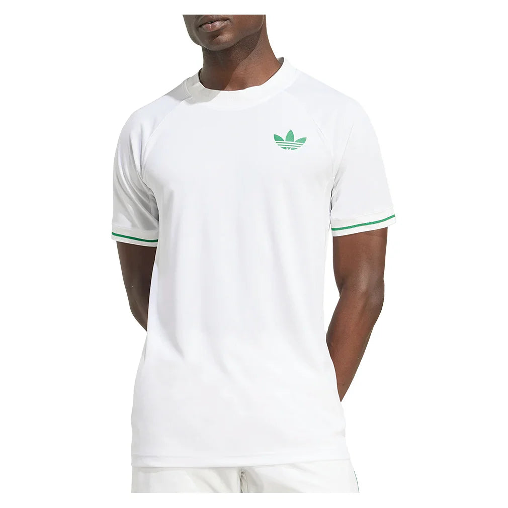 Men`s Pro FreeLift Tennis Top White Apparel Adidas