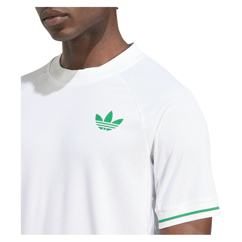Men`s Pro FreeLift Tennis Top White Apparel Adidas