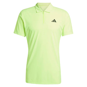 Men`s Freelift Pro Tennis Polo Lucid Lemon Apparel Adidas