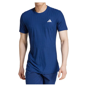 Men`s Freelift Tennis Top Dark Blue Apparel Adidas