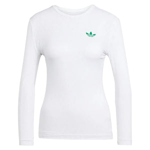 Women`s Pro 3/4 Sleeve Tennis Top White Apparel Adidas