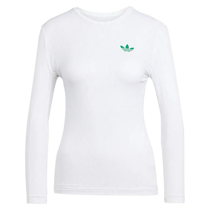Women`s Pro 3/4 Sleeve Tennis Top White Apparel Adidas