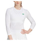 Women`s Pro 3/4 Sleeve Tennis Top White Apparel Adidas