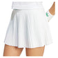 Women`s Pro Pleated Tennis Skort White Apparel Adidas