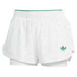 Women`s Pro Tennis Short White Apparel Adidas