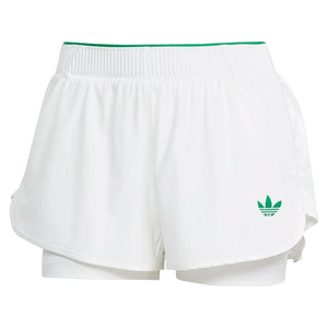Women`s Pro Tennis Short White Apparel Adidas