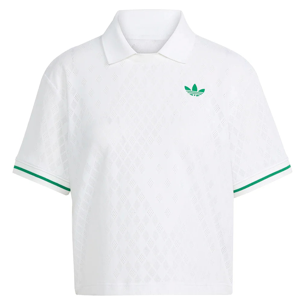Women`s Pro Tennis Polo White Apparel Adidas
