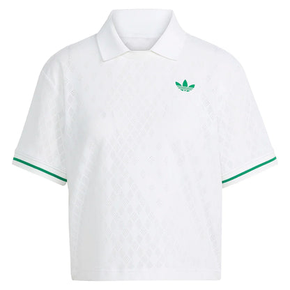 Women`s Pro Tennis Polo White Apparel Adidas