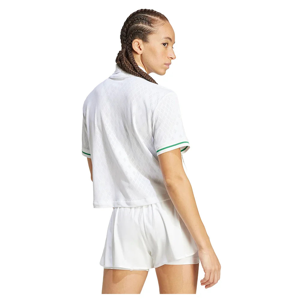 Women`s Pro Tennis Polo White Apparel Adidas