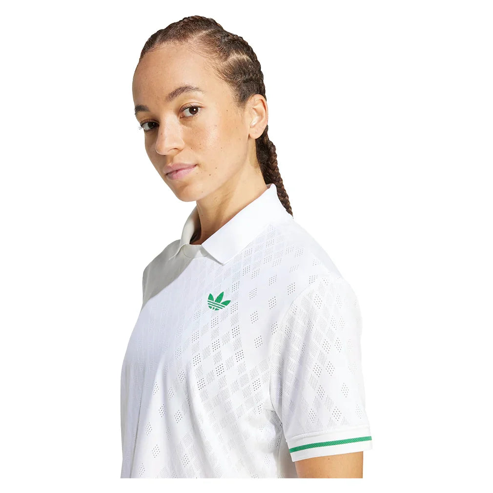 Women`s Pro Tennis Polo White Apparel Adidas