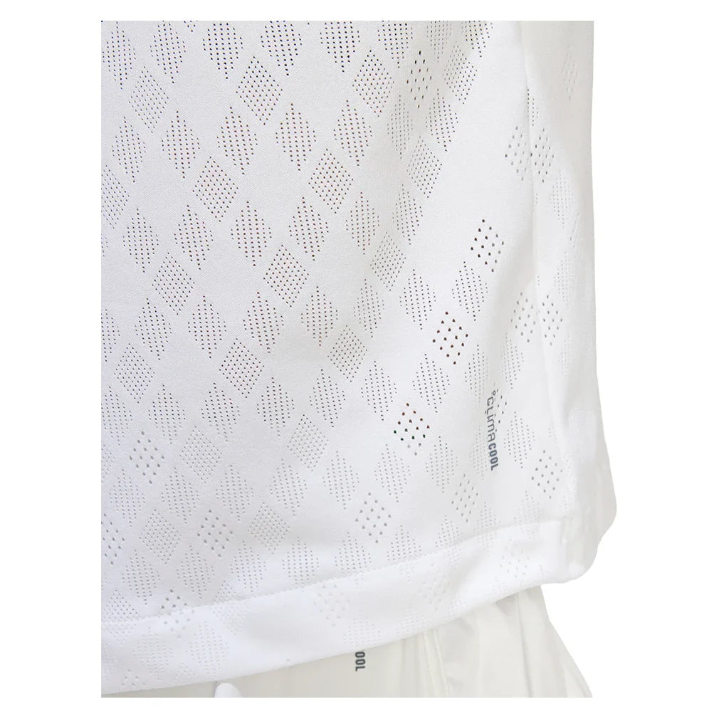 Women`s Pro Tennis Polo White Apparel Adidas