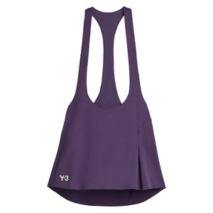 Women`s Y-3 Tennis Bib Skort Aurora Plum Apparel Adidas