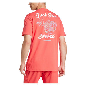 Men`s Graphic Pickleball Top Semi Lucid Red Apparel Adidas