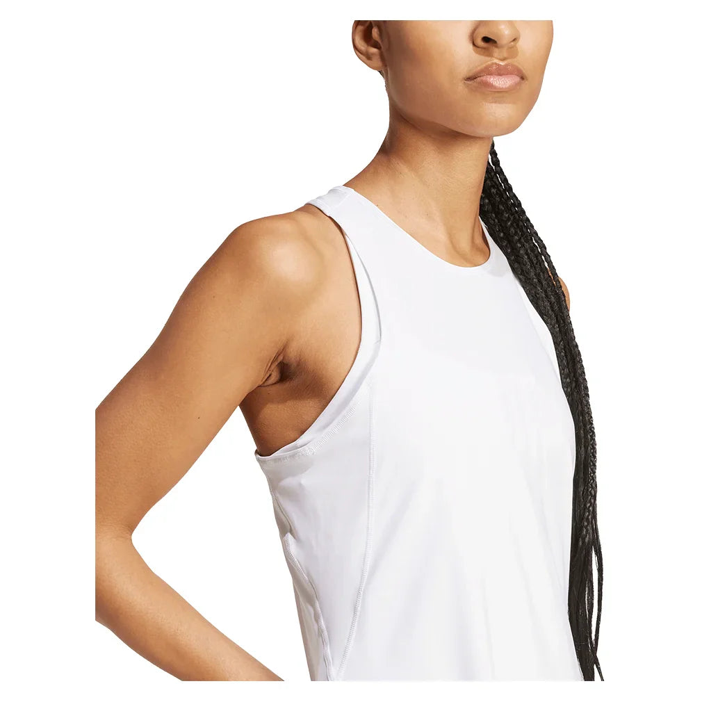 Women`s Club Climacool Tennis Dress White Apparel Adidas