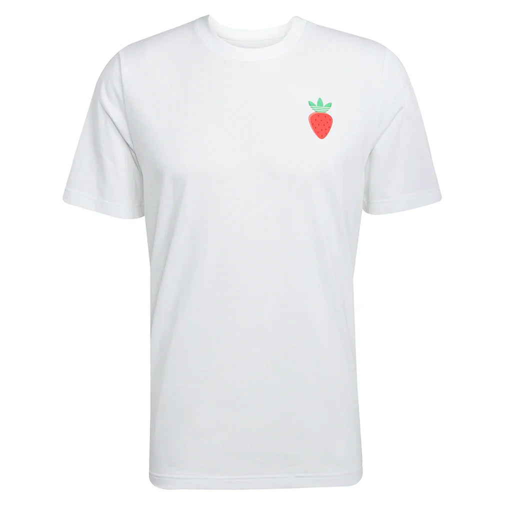 Men`s Originals Graphic Tennis Tee White Apparel Adidas