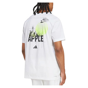Men`s US Graphic Tennis Tee White Apparel Adidas