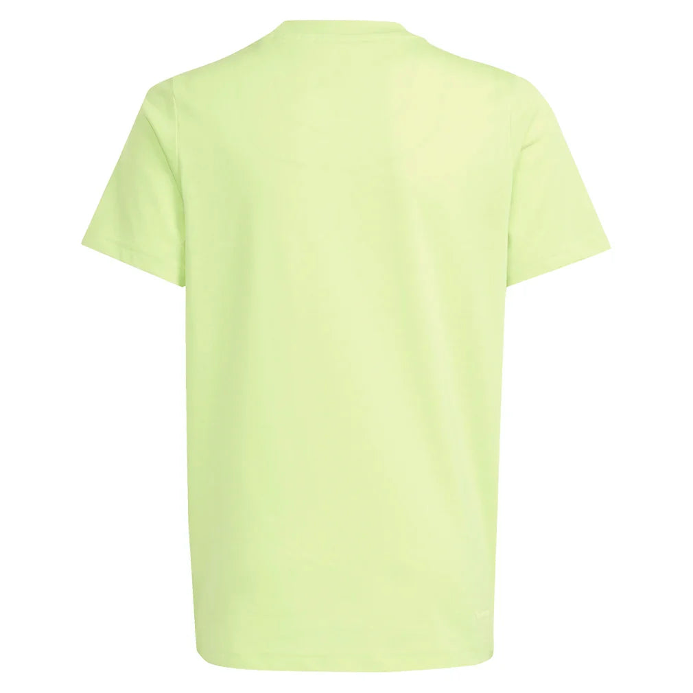 Juniors` Graphic Tennis Tee Pulse Lime Apparel Adidas