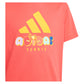 Juniors` Graphic Tennis Tee Semi Lucid Red Apparel Adidas