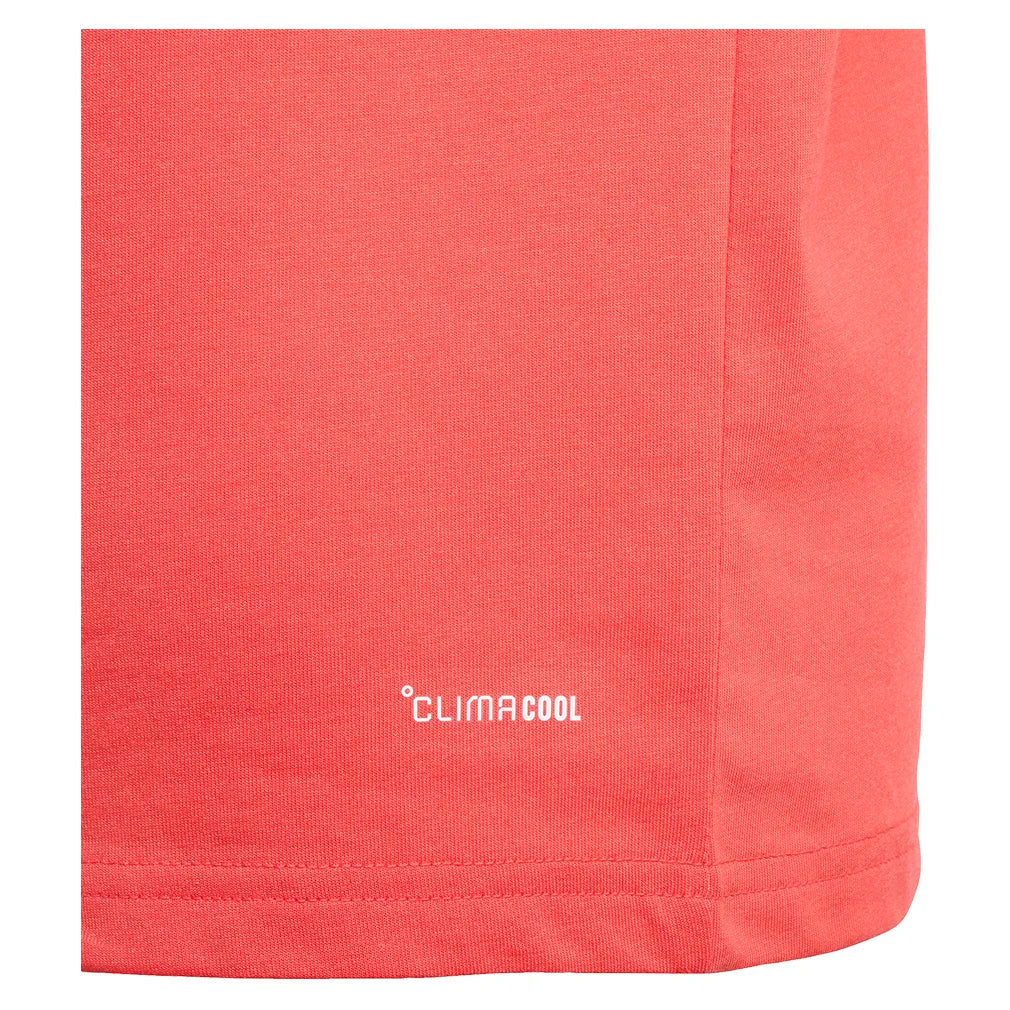 Juniors` Graphic Tennis Tee Semi Lucid Red Apparel Adidas