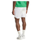 Men`s Pro Ergo 9 Inch Tennis Shorts White Apparel Adidas