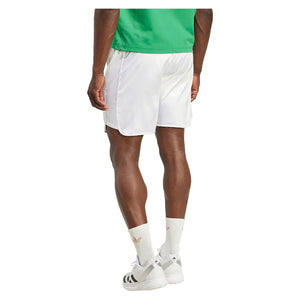 Men`s Pro Ergo 9 Inch Tennis Shorts White Apparel Adidas