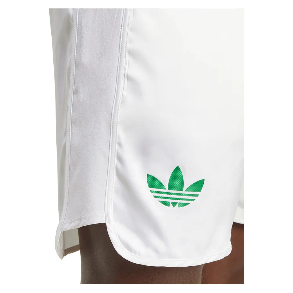 Men`s Pro Ergo 9 Inch Tennis Shorts White Apparel Adidas